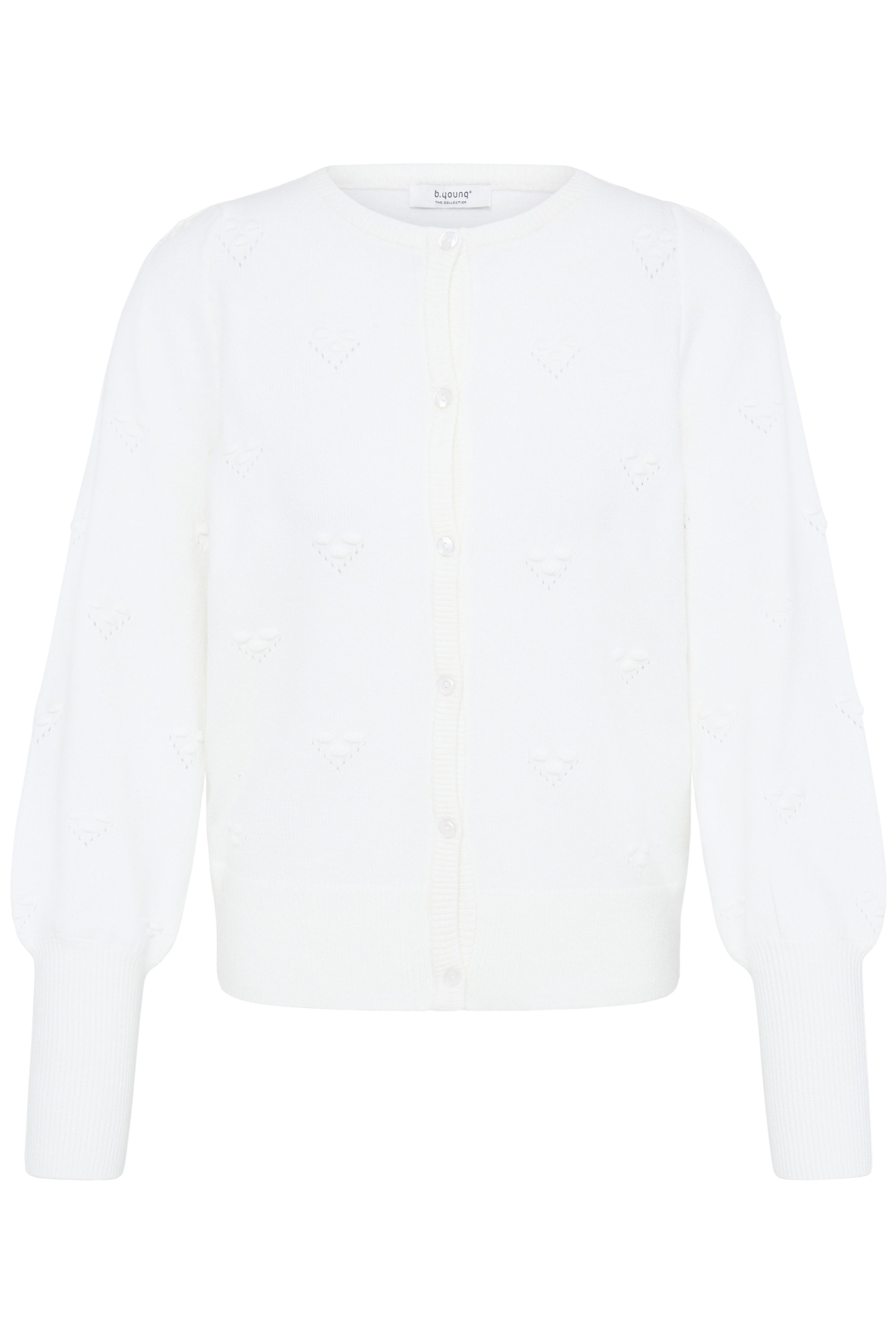 BYMANINA STRUCTURE CARDIGAN L - B-Young - Cardigan - Kikigram.dk