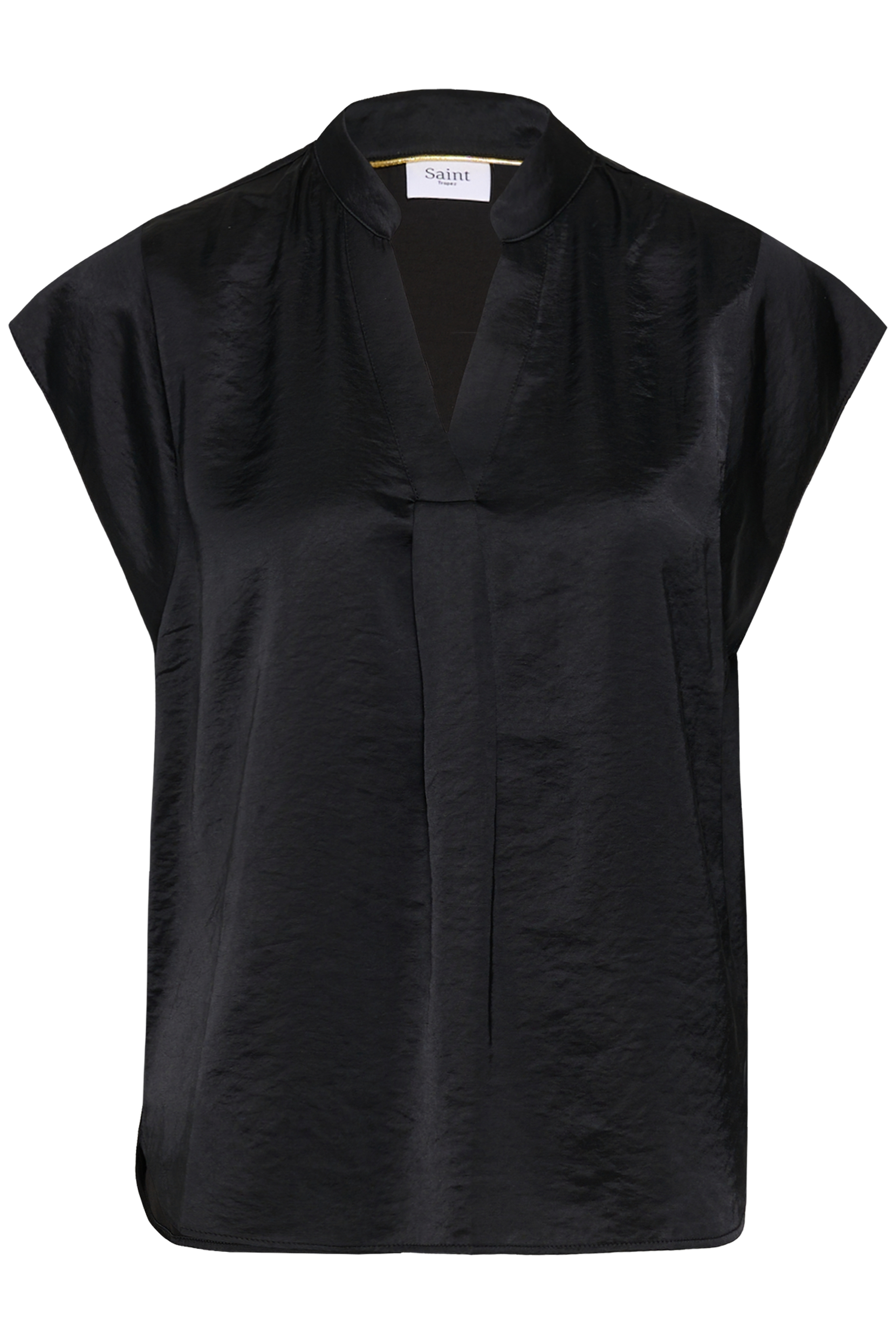 PananSZ Cap Sleeve Blouse L - Saint Tropez - Bluse - Kikigram.dk