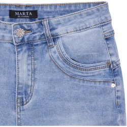 Marta Annemarie denim capri