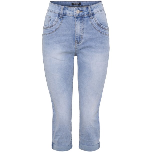 Marta Annemarie denim capri