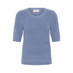 CRDela SS Knit Blouse