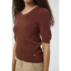 CRDela SS Knit Blouse