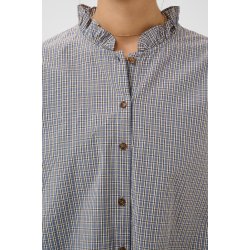 CRSyliah check blouse