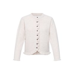 BYOFIRA FRILL CARDIGAN