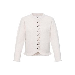 BYOFIRA FRILL CARDIGAN