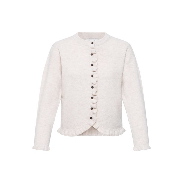 BYOFIRA FRILL CARDIGAN