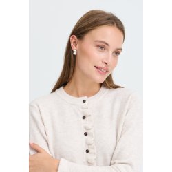 BYOFIRA FRILL CARDIGAN
