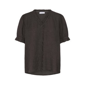 SBFONTANELLE SS FLOUNCE BLOUSE