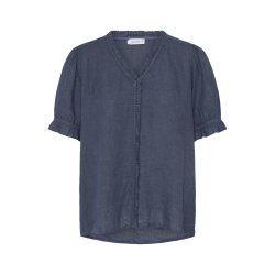 SBFONTANELLE SS FLOUNCE BLOUSE