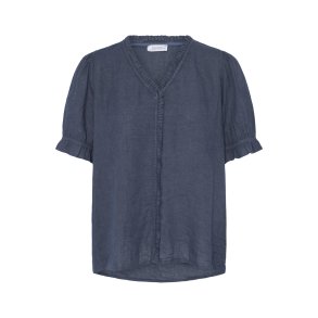 SBFONTANELLE SS FLOUNCE BLOUSE