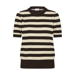 MilaSZ SS Block Stripe Pullove