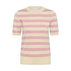 MilaSZ SS Block Stripe Pullove