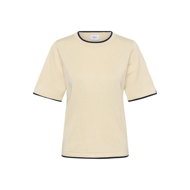 MilaSZ Contrast Stripe SS Pull