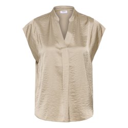 PananSZ Cap Sleeve Blouse