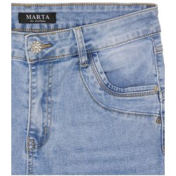 Marta Samara denim shorts