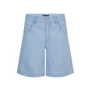 Red Button Kate chambray short