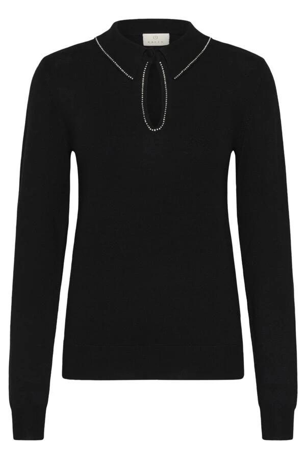 KAjada Polo Pullover S - Kaffe - Strik - Kikigram.dk