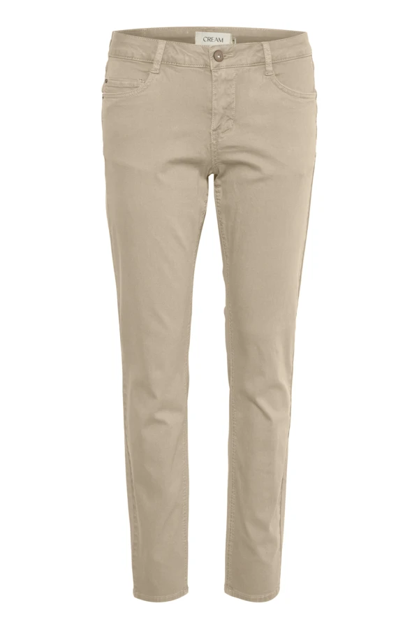 CRAnn Twill Pant - Coco Fit 33/32 - Cream - Skjorte - Kikigram.dk