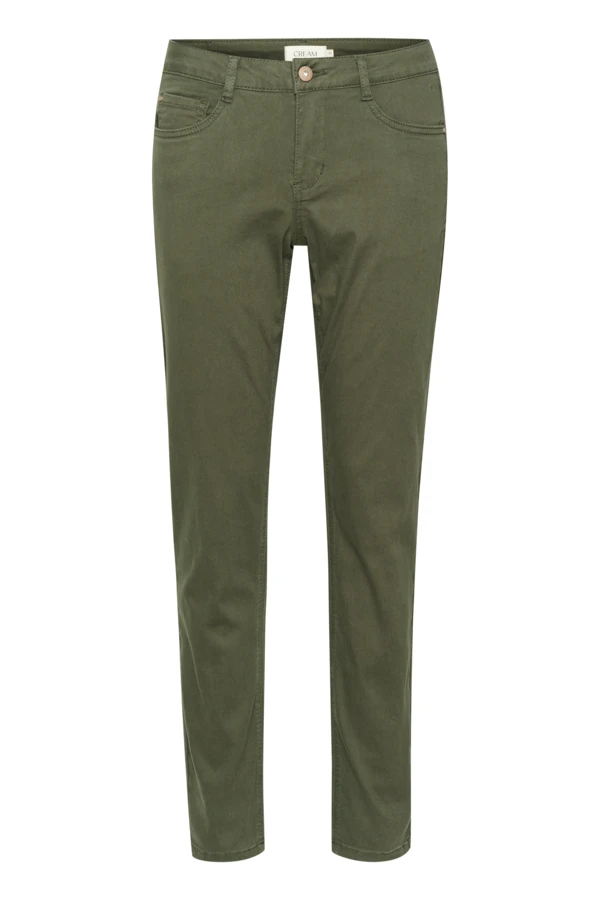 CRAnn Twill Pant - Coco Fit 27/32 - Cream - Skjorte - Kikigram.dk