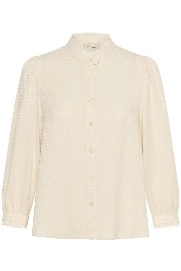 CRNella Shirt 44 - Cream - Bluse - Kikigram.dk