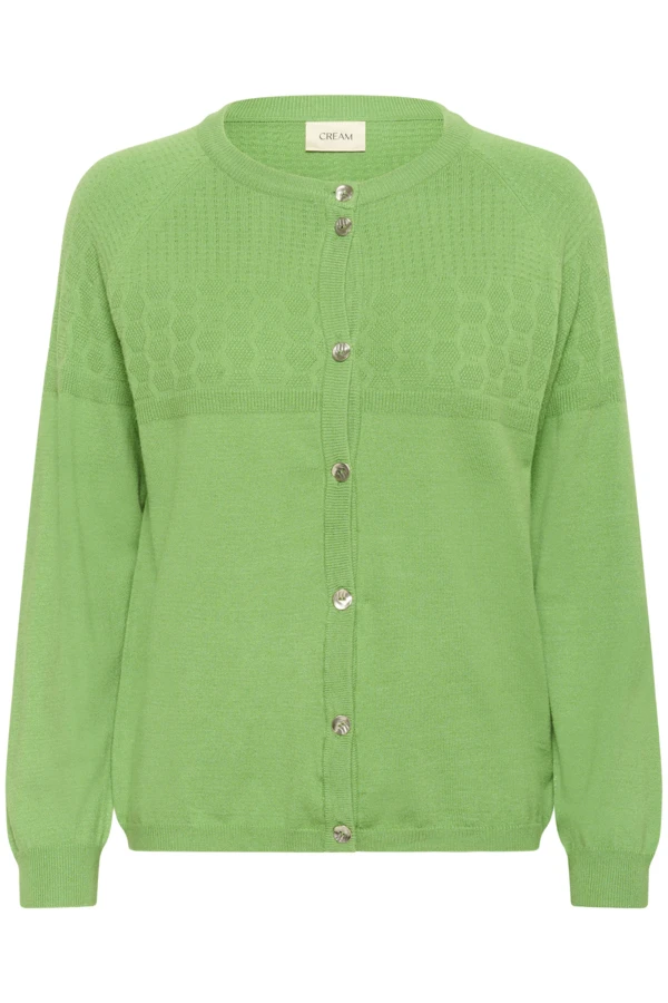 CRDela Cardigan L - Cream - Strik - Kikigram.dk