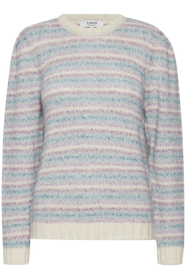 BYOMIA LS JUMPER XL - B-Young - Strik - Kikigram.dk