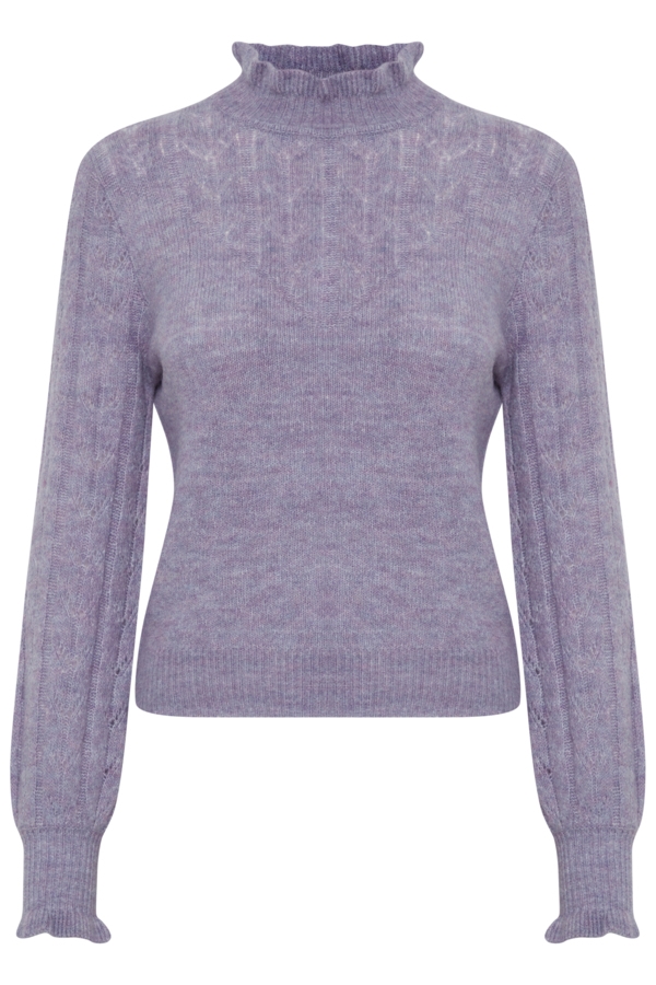 BYOHELLA STRUCTURE JUMPER XXL - B-Young - Strik - Kikigram.dk