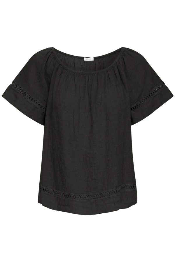 SBFONTANELLE SS BLOUSE M - Sorbet - Bluse - Kikigram.dk