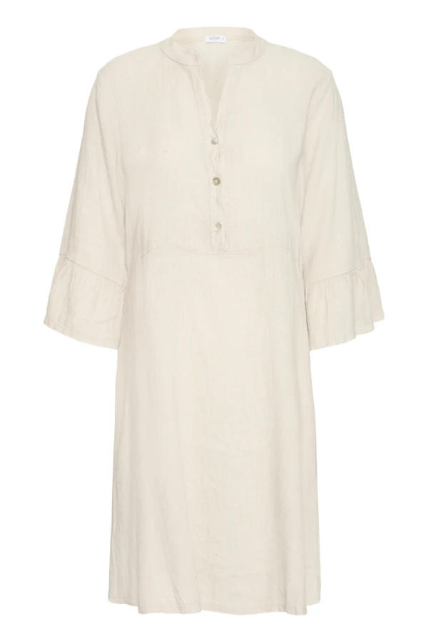 SBFONTANELLE PLACKET DRESS M - Sorbet - Kjole - Kikigram.dk