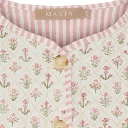 Marta Avril jakke m/blomster