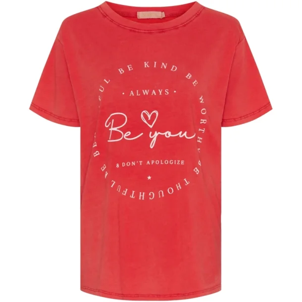 Marta Inge t shirt m skrift