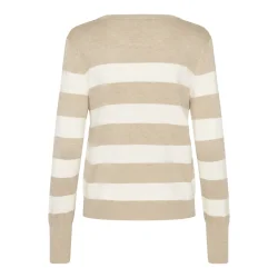 KAlizza Striped Knit Pullover