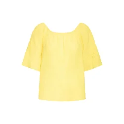 SBALEXA SOLID LACE BLOUSE