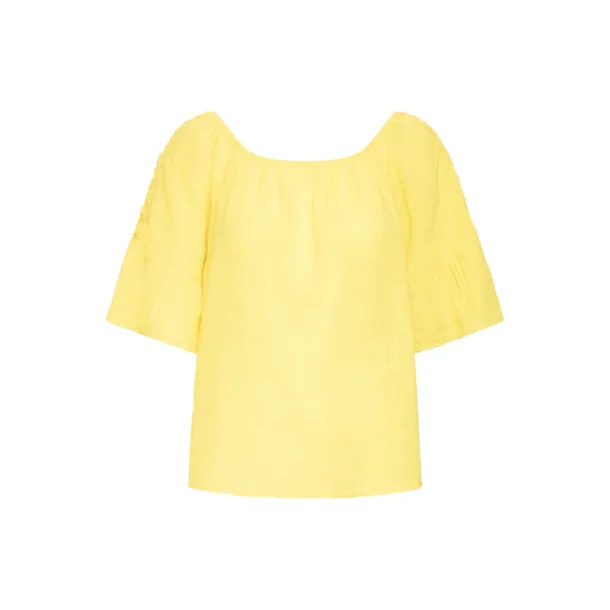 SBALEXA SOLID LACE BLOUSE