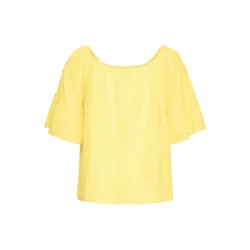 SBALEXA SOLID LACE BLOUSE