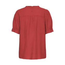 SBFONTANELLE SS FLOUNCE BLOUSE