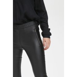 Ada Coated Zip Jeggings