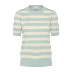 MilaSZ SS Block Stripe Pullove