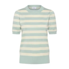 MilaSZ SS Block Stripe Pullove