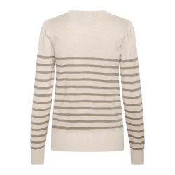 MilaSZ Shimmer Stripe Pullover