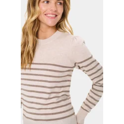 MilaSZ Shimmer Stripe Pullover