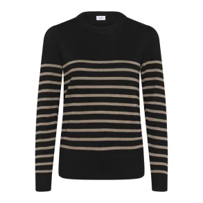 MilaSZ Shimmer Stripe Pullover