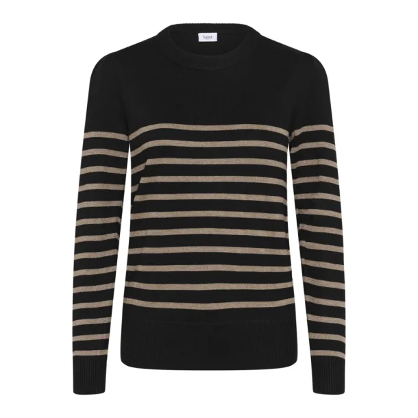 MilaSZ Shimmer Stripe Pullover