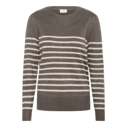 MilaSZ Shimmer Stripe Pullover