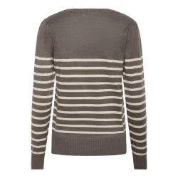 MilaSZ Shimmer Stripe Pullover