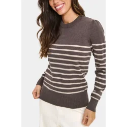 MilaSZ Shimmer Stripe Pullover