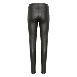 Ada Coated Zip Jeggings
