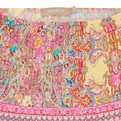 Marta princess nederdel  smock