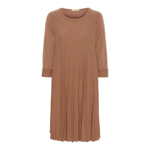 Marta strik kjole med plisse