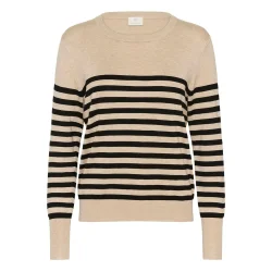 KAlizza Striped Knit Pullover